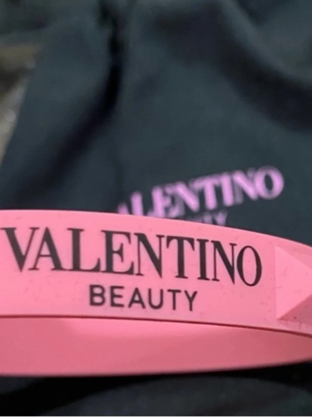 Valentino Beauty Pink Logo Headband